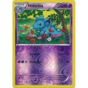 XY Primal Clash 67/160 Nidorina (Reverse Holo)
