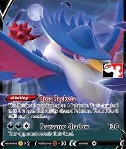 Brilliant Stars 088/172 Honchkrow V (Prize Pack League Promo)