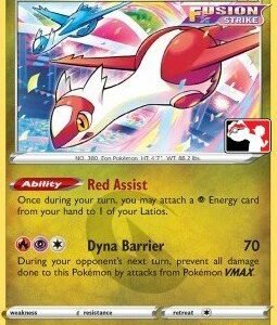 Fusion Strike 193/264 Latias (Prize Pack League Promo Non-Holo)
