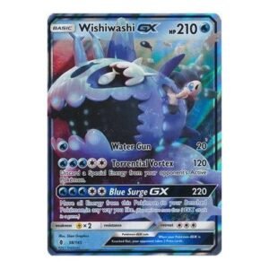 SM Guardians Rising 38/145 Wishiwashi GX (Half Art)