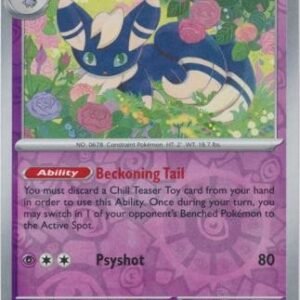 SV Surging Sparks 085/191 Meowstic (Reverse Holo)