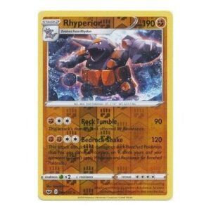 Sword & Shield (Base) 099/202 Rhyperior (Reverse Holo)