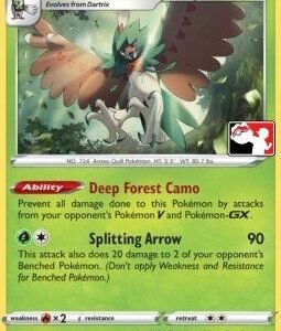 Darkness Ablaze 013/189 Decidueye (Prize Pack League Promo Non-Holo)