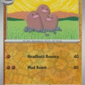 Scarlet & Violet 151 051/165 Dugtrio (Reverse Holo)