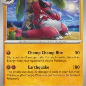 Scarlet & Violet (Base Set) 117/198 Krookodile