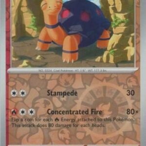 Scarlet & Violet (Base Set) 035/198 Torkoal (Reverse Holo)