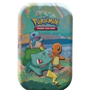 EMPTY Celebrations Mini Tin Gen 1 (Bulbasaur, Charmander, Squirtle)