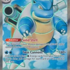 Scarlet & Violet 151 184/165 Blastoise ex (Full Art)