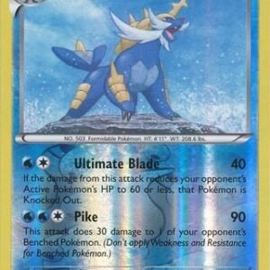 XY Steam Siege 32/114 Samurott (Reverse Holo)