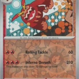 SV Twilight Masquerade 035/167 Darmanitan (Reverse Holo)