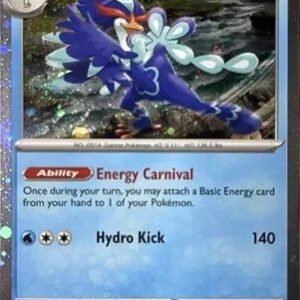 Scarlet & Violet (Base Set) 054/198 Quaquaval (Cosmo Holo)