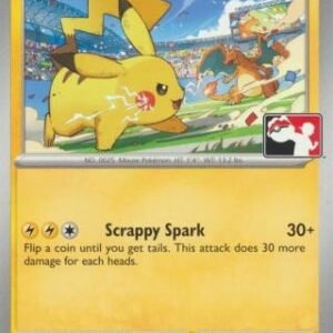 Scarlet & Violet Promo SVP101 Pikachu (Play! Pokemon Stamp)