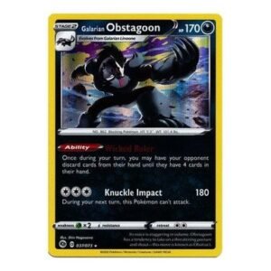 Champions Path 37/73 Galarian Obstagoon (Holo)