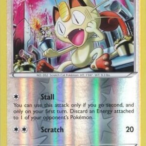 XY Steam Siege 88/114 Meowth (Reverse Holo)