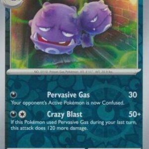 SV Journey Together 092/159 Weezing (Reverse Holo)