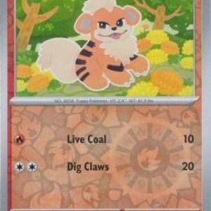 SV Destined Rivals 027/182 Growlithe (Reverse Holo)