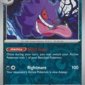 SV Paldean Fates 057/091 Gengar (Reverse Holo)