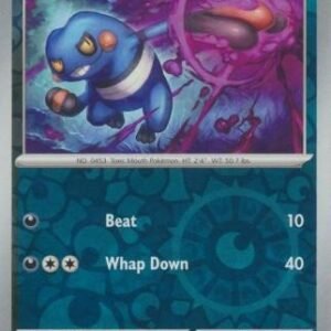 Scarlet & Violet (Base Set) 130/198 Croagunk (Reverse Holo)
