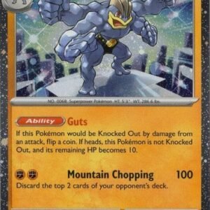 Scarlet & Violet 151 068/165 Machamp (Cosmo Holo)