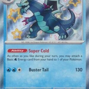 SV Paldean Fates 130/091 Baxcalibur (Holo Shiny)