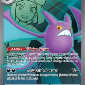 SV Destined Rivals 217/182 Team Rocket's Crobat ex (Full Art)