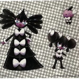 Pokemon White Flare Gothitelle Tech Sticker