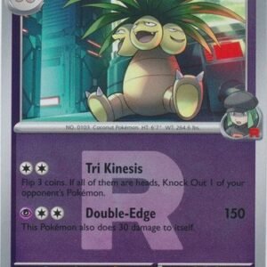 ME Ascended Heroes 078/217 Team Rocket's exeggutor (Reverse Holo ROCKET SYMBOL)