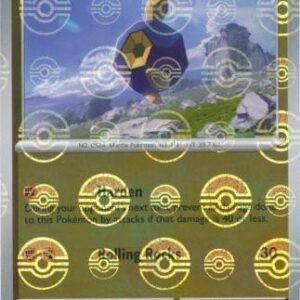 SV White Flare 046/086 Roggenrola (POKE BALL Reverse Holo)