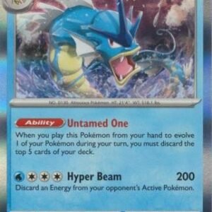 Scarlet & Violet 151 130/165 Gyarados (Holo)