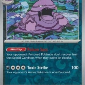 Scarlet & Violet (Base Set) 127/198 Muk (Reverse Holo)