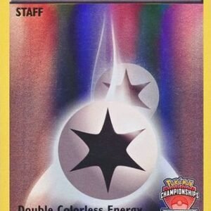XY Evolutions 90/108 Double Colorless Energy (League Promo North America STAFF)