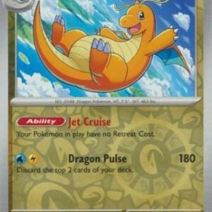 Scarlet & Violet 151 149/165 Dragonite (Reverse Holo)