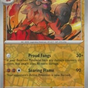 SV Twilight Masquerade 100/167 Hisuian Arcanine (Reverse Holo)