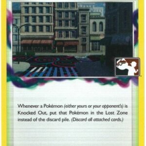 SWSH Lost Origin 161/196 Lost City (Prize Pack League Promo Cosmo Holo)