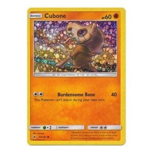 SM Forbidden Light 57/131 Cubone (General Mills Sequin Holo Promo)
