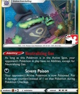 Rebel Clash 113/192 Galarian Weezing (Prize Pack League Promo Non-Holo)