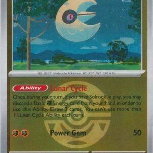 ME Ascended Heroes 105/217 Lunatone (Reverse Holo BALL SYMBOL)