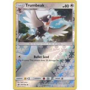Sun and Moon (Base Set) 107/149 Trumbeak (Reverse Holo)