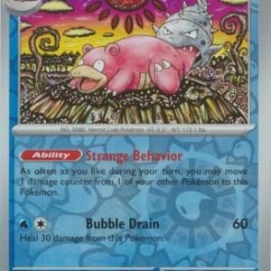 Scarlet & Violet (Base Set) 043/198 Slowbro (Reverse Holo)