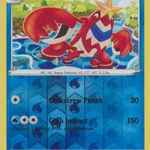 Brilliant Stars 033/172 Crawdaunt (Reverse Holo)