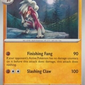 SV Obsidian Flames 117/197 Lycanroc