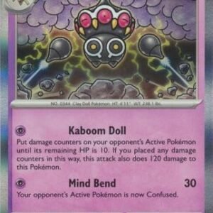 SV Obsidian Flames 095/197 Claydol (Holo)
