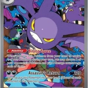 SV Destined Rivals 234/182 Team Rocket's Crobat ex (Alternative Art, Full Art)