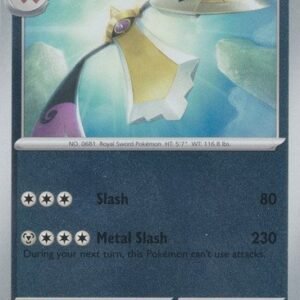 ME Perfect Order 058/088 Aegislash (Reverse Holo)