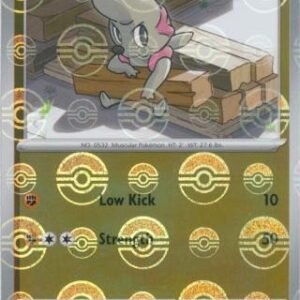 SV Black Bolt 047/086 Timburr (POKE BALL Reverse Holo)
