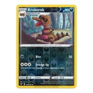 Vivid Voltage 108/185 Krokorok (Reverse Holo)