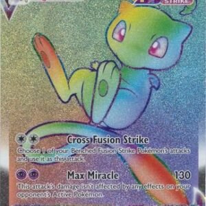 Fusion Strike 268/264 Mew VMAX (Rainbow Rare)