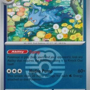 ME Ascended Heroes 040/217 Golduck (Reverse Holo BALL SYMBOL)