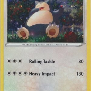 Sword & Shield (Base) 140/202 Snorlax (Cosmo Holo)