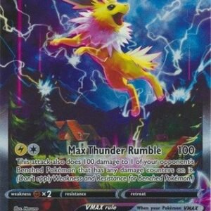 JUMBO Sword & Shield Promo SWSH184 Jolteon VMAX